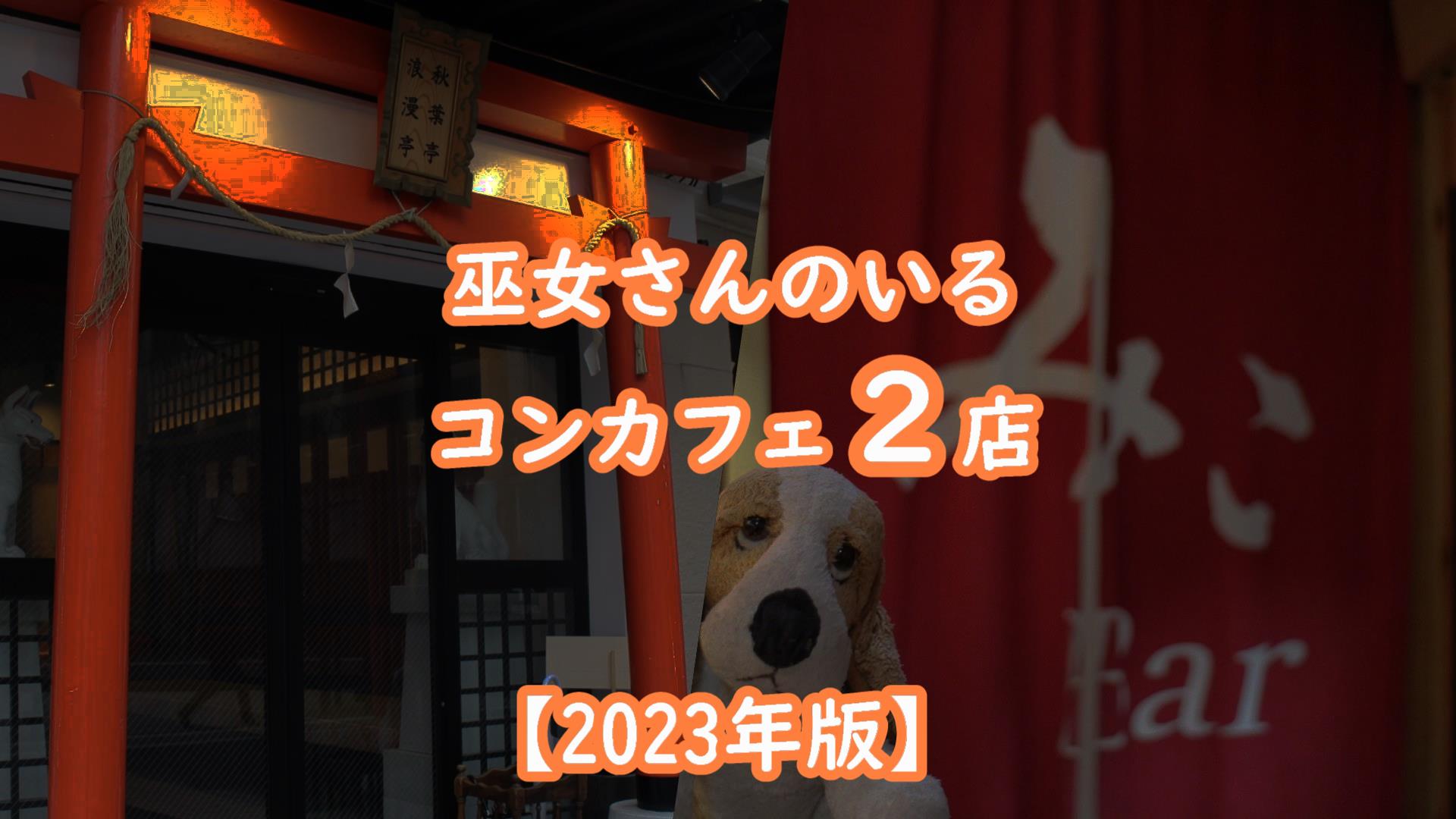巫女服で給仕するコンカフェ２店！＠東京都内【2023年版】